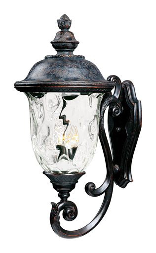 Product image for Carriage House VX 3 Light Wall Lantern - Oriental Bronze