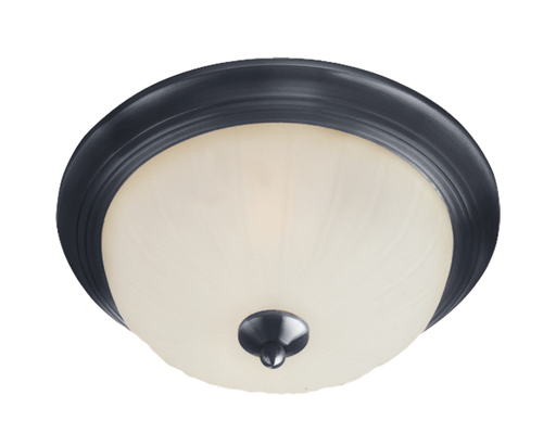 Essentials 3-Light Flush Mount, Black