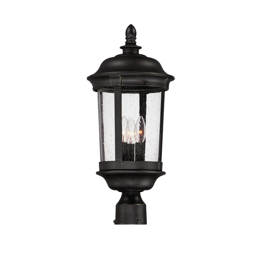 Product image for Dover 3 Light Medium Post Lantern - Bronze