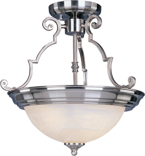 Product image for MLI 5844MRSN ESSENTIALS 3-LIGHT SEMI-FLUSH MOUNT