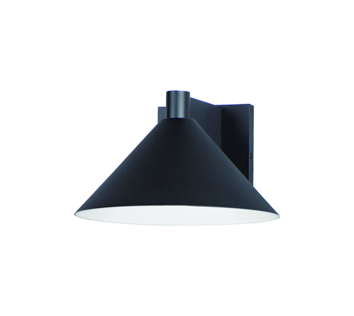 Product image for Conoid 10" LED Outdoor Sconce - Black