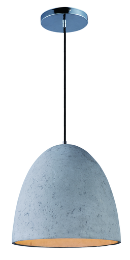 Product image for Crete 1 Light LED Pendant - Polished Chrome