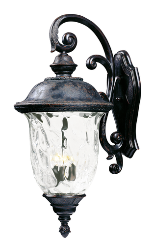 Product image for Carriage House VX 3 Light Wall Lantern - Oriental Bronze