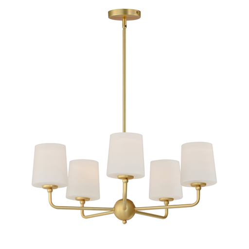 Product image for MAXIM 12095SWSBR 5LT 60W CHANDELIER