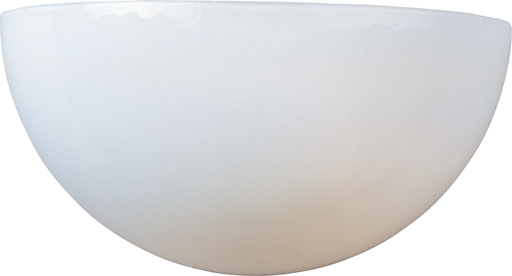 Product image for Essentials 1 Light Wall Sconce - White w/ White Glass