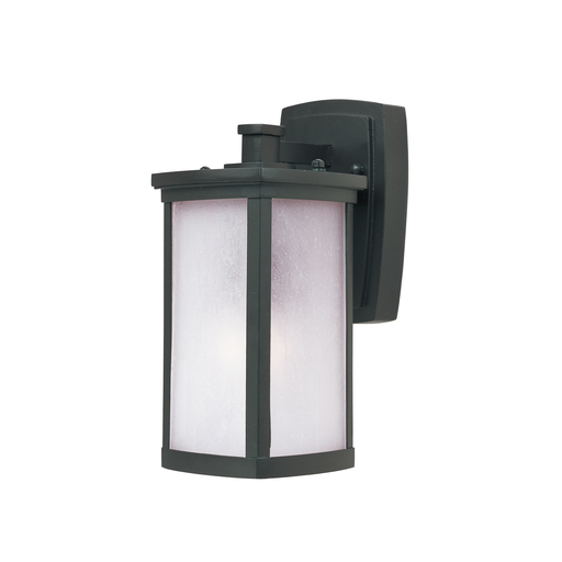 Product image for Terrace 1 Light Small Wall Lantern - Bronze w/ Frosted Seeded Glass