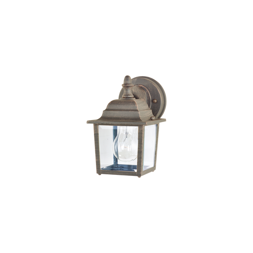 Product image for Builder 1 Light Small Wall Lantern - Rust Patina