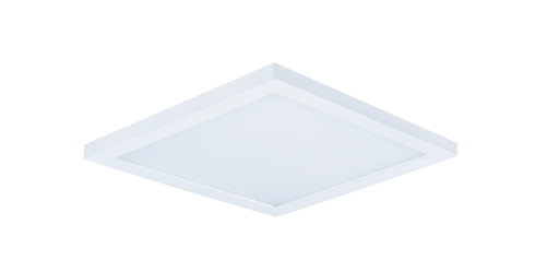 Product image for Wafer 9" LED Square Flush Mount - White