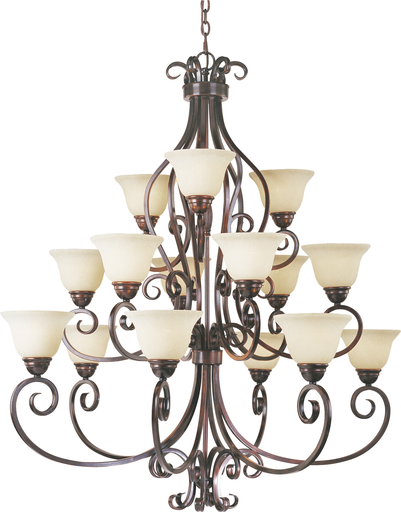 Product image for Manor 15 Light Chandelier - Oil Rubbed Bronze