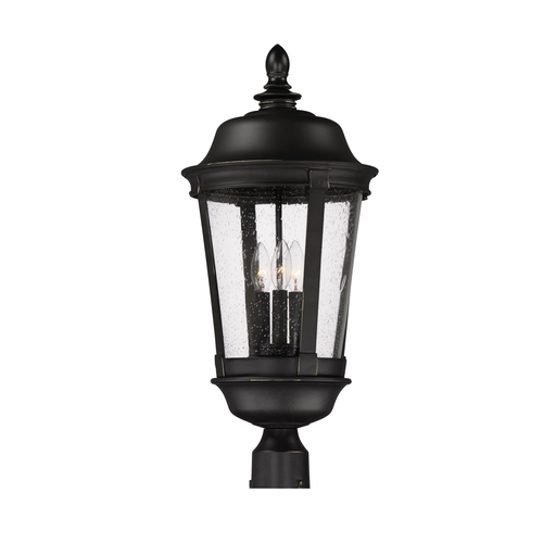 Product image for Dover VX 3 Light Large Post Lantern - Bronze