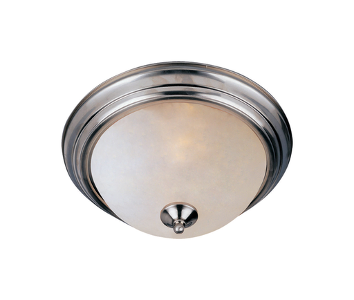 Mayer-DDS-Essentials 2-Light Flush Mount, Satin Nickel-1