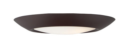 Diverse 7.5" LED Flush Mount 3000K Non-T24, Bronze