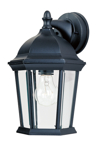 Mayer-DDS-Builder Cast 1-Light Outdoor Wall Lantern, Black-1