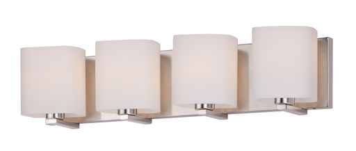 Product image for MAXIM 11254SWSN WRAP 4-LIGHT BATH VANITY