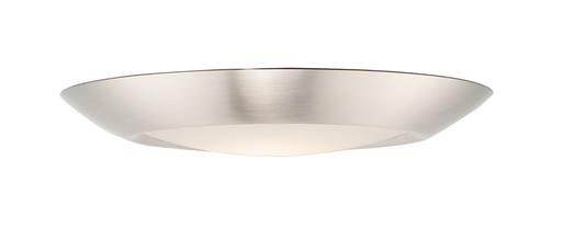 Diverse 7.5" LED Flush Mount 3000K Non-T24, Satin Nickel