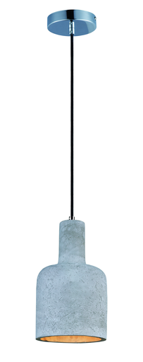 Product image for Crete 1 Light LED Pendant - Polished Chrome