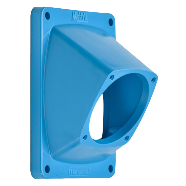 Product image for Meltric 511M3 Angle adapter Poly, Blue, Size 1