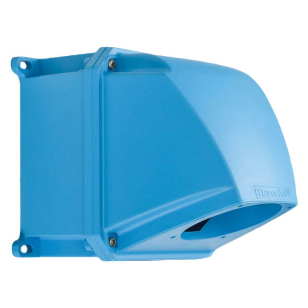 Product image for Meltric 514C7000 Box/angle adapter Poly, Blue, Size 4