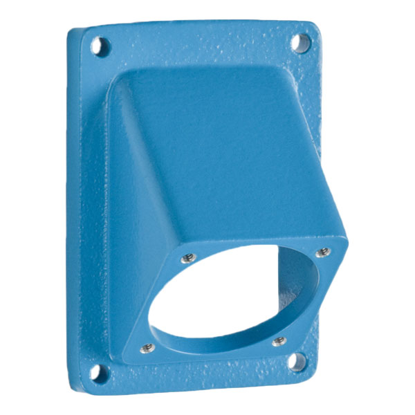 Product image for Meltric 591M4 Angle adapter Metal, Zamak, Blue, Size 1