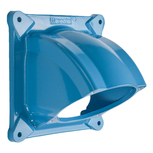 Product image for Meltric 596M6 Angle adapter Metal, Zamak, Blue, Size 6