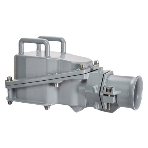 Product image for Meltric 47-3A913-237 Handle Metal, Aluminum painted, Gray, Size F