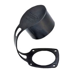 Meltric 61-1A426 Plug cap Rubber, Black, Size 1