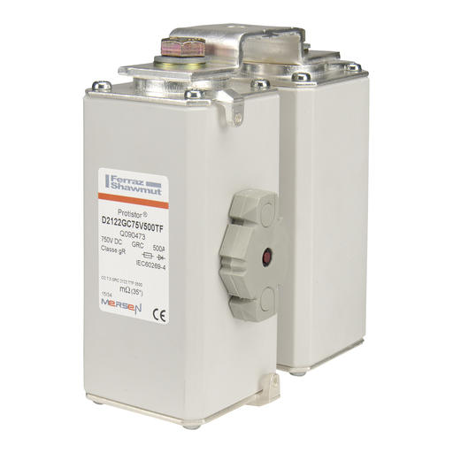 Product image for Mersen Z090481 High-Speed Fuse 2x12