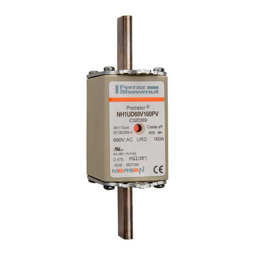 Product image for Mersen C320369 High-Speed Fuse NH 1