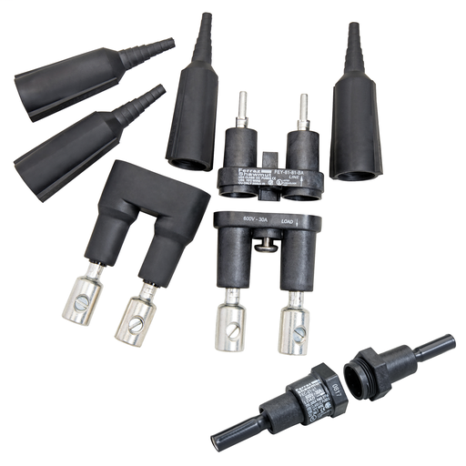 FEB-11-11 - Fuse Bases 600V 30A Midget 1-pole 11-11 Crimp