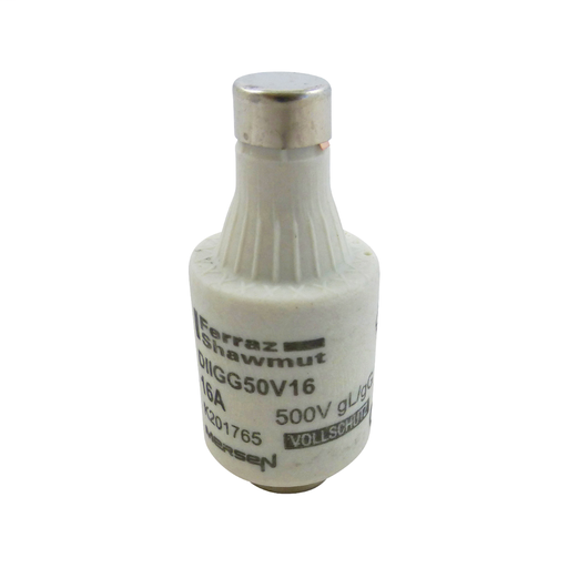 Mersen K201765 DII-SICH.EINSATZ 16A Product image for Mersen K201765 DII-SICH.EINSATZ 16A