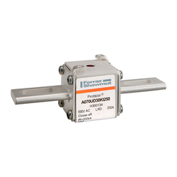 PROTISTOR® SB aR, US short slotted blade, KI, sz.30, 690VAC IEC-700VAC UL, 250A