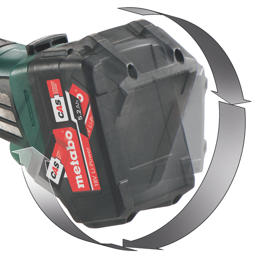 18V Die Grinder 6,000 RPM Lock-On, High Torque, bare