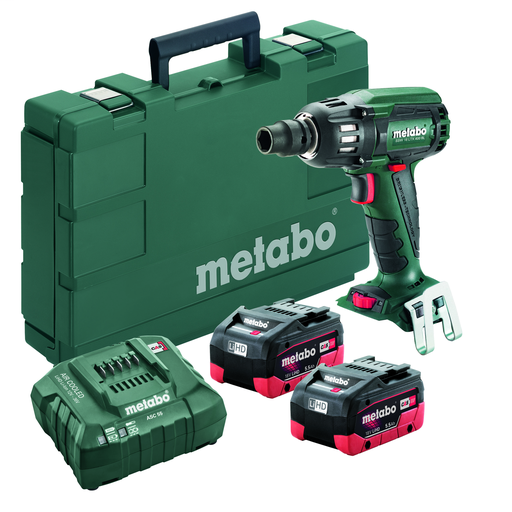 18V 1/2" Sq. Brushless Impact Wrench kit 2x 5.5Ah LiHD