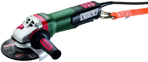 6" Angle Grinder - 9,600 RPM - 14.5 AMP w/Brake, Non-Lock Paddle, Auto-balancer, Electronics, Drop Secure