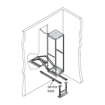 Base/Stand Rack Accessory, 24", Steel