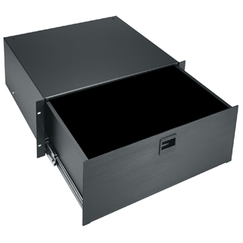 Rack Drawer, 7"x19", 50 LBS, 4U, Steel