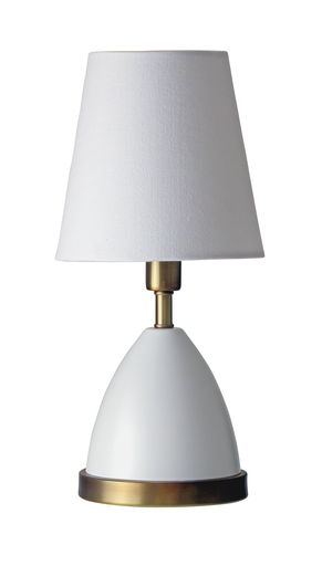 Product image for Geo 1 Light Parabola Mini Accent Lamp - White