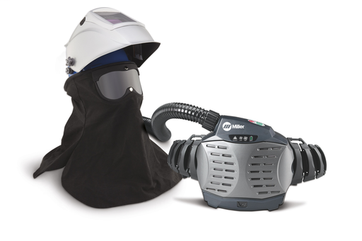PAPR with Hard Hat & Titanium 9400 Helmet