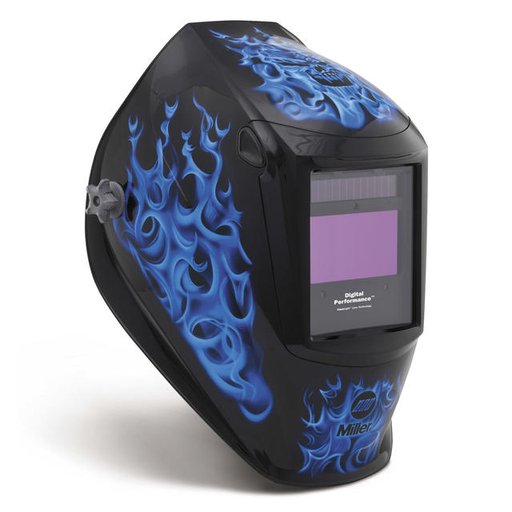 Digital Performance, Blue Rage, Lightweight helmet with superior headgear for increased efficiency – featuring ClearLight™ Lens Technology