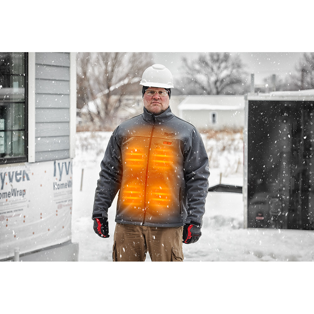 WINTER PACKAGE 2020・2021 Milwaukee 202G-21XL M12™ Heated ToughShell™ Jacket Kit XL