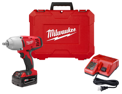 Product image for MILW 2662-21 M18 1/2 HTIW W/PIN 1 BAT KIT