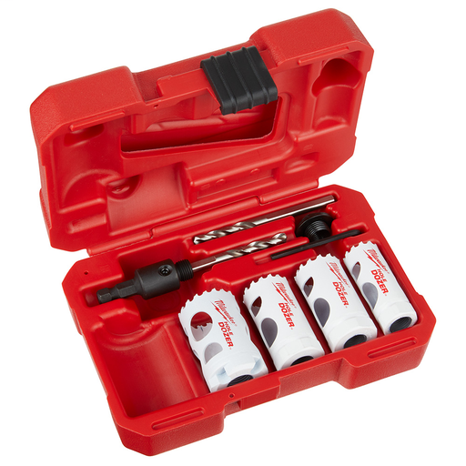 Product image for Milwaukee 49-22-4088 7pc Electrician's Compact HOLE DOZER™ Hole Saw Kit
