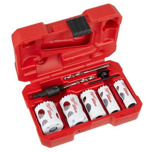 Plumber's Compact Hole Dozer™ Bi-Metal Hole Saw Kit (8-Piece)
