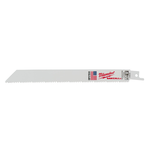 8 in. 8/12 TPI SAWZALL® Blades (5 Pack)