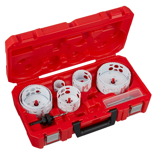 Plumber's Large Diameter Hole Dozer™ Bi-Metal Hole Saw Kit (12 Piece)
