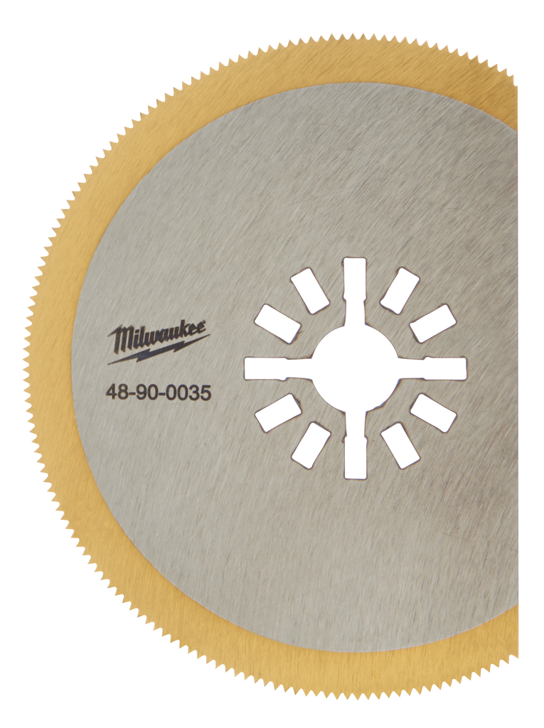 Product image for Milwaukee 48-90-0035 3-1/8" Titanium Segment Multi-Tool Blade