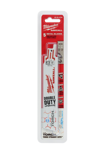 6 in. 18 TPI THE TORCH™ Ice Hardened™ SAWZALL® Blades (5 Pack)