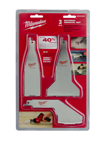 Material Removal Blade Set (3 Piece)