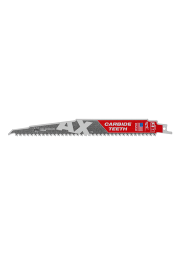 The Axâ„¢ with Carbide Teeth SAWZALLâ„¢ Blade 9 in. 5T