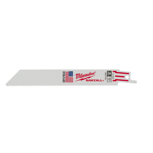 6 in. 14 TPI Thin Kerf SAWZALL® Blades (5 Pack)